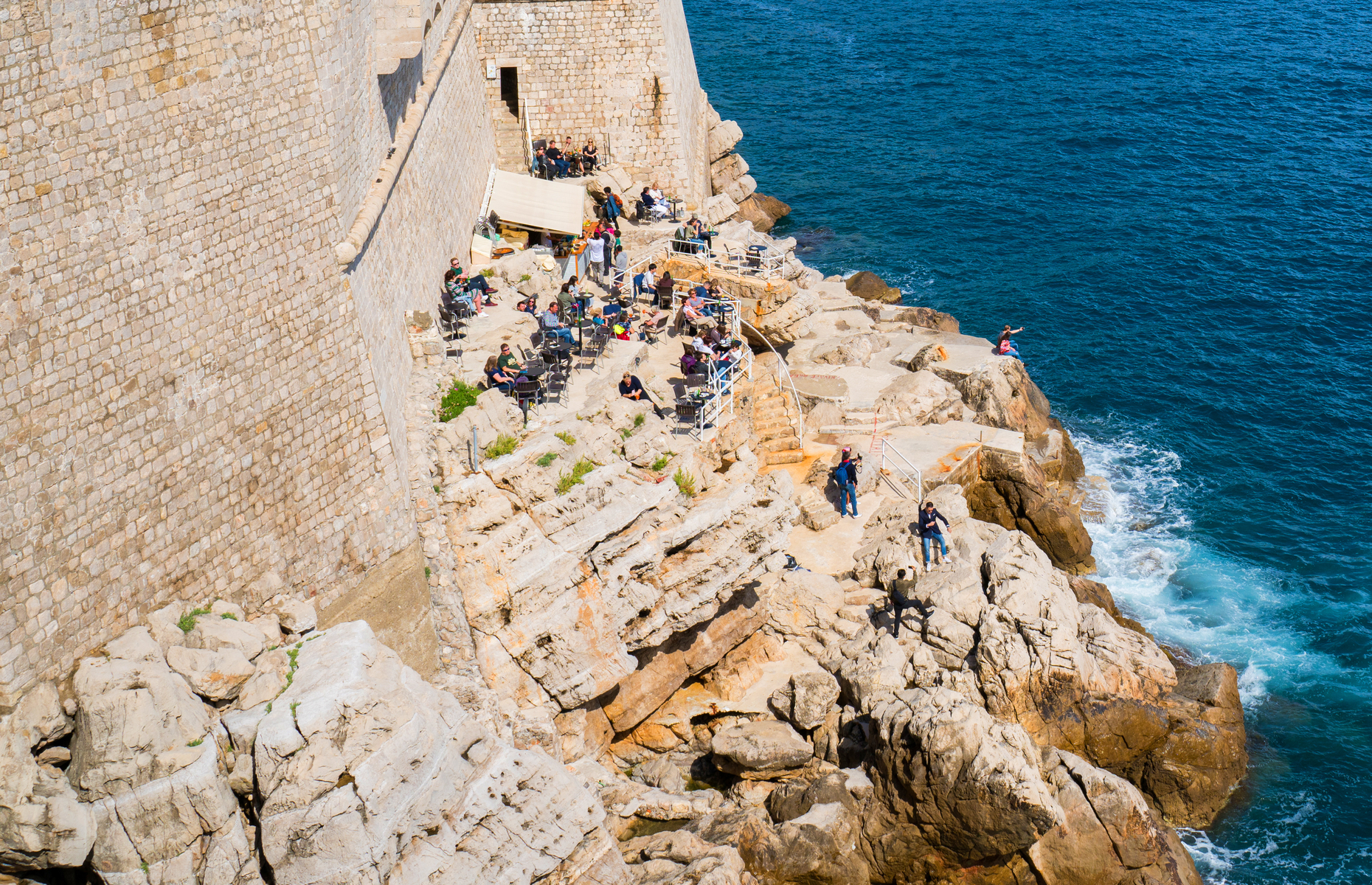 Buza bar in Dubrovnik (Image: TaraPatta/Shutterstock)