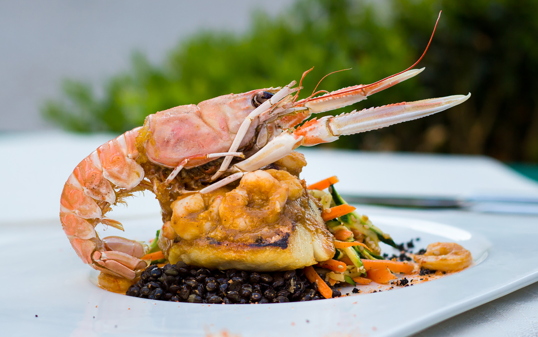 Prawn dish at Restaurant Kopun (Image: Restaurant Kopun/Facebook)