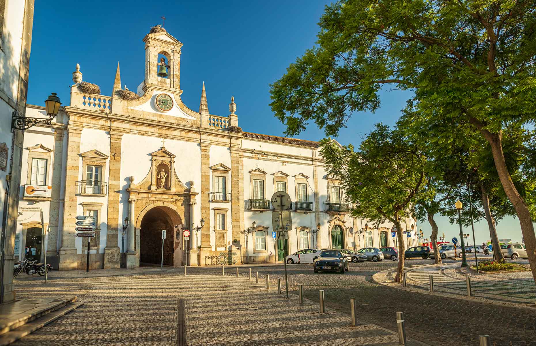 Faro's Arco da Vila in the front of the town hall (Image: Luis Pedro Fonseca/Shutterstock)