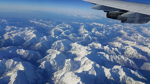 Airplane view