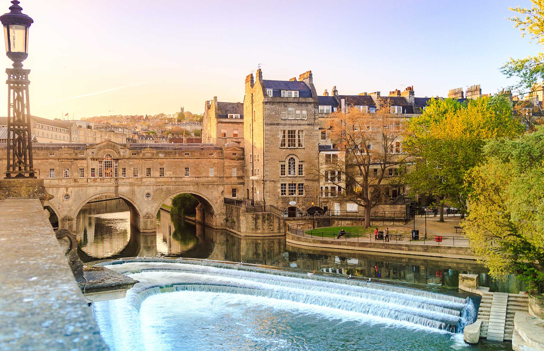 Pulteney Bridge in Bath is one of the city's top things to see. 