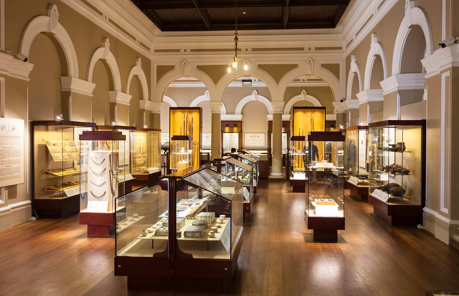 Internal exhibition at the National Museum Colombo