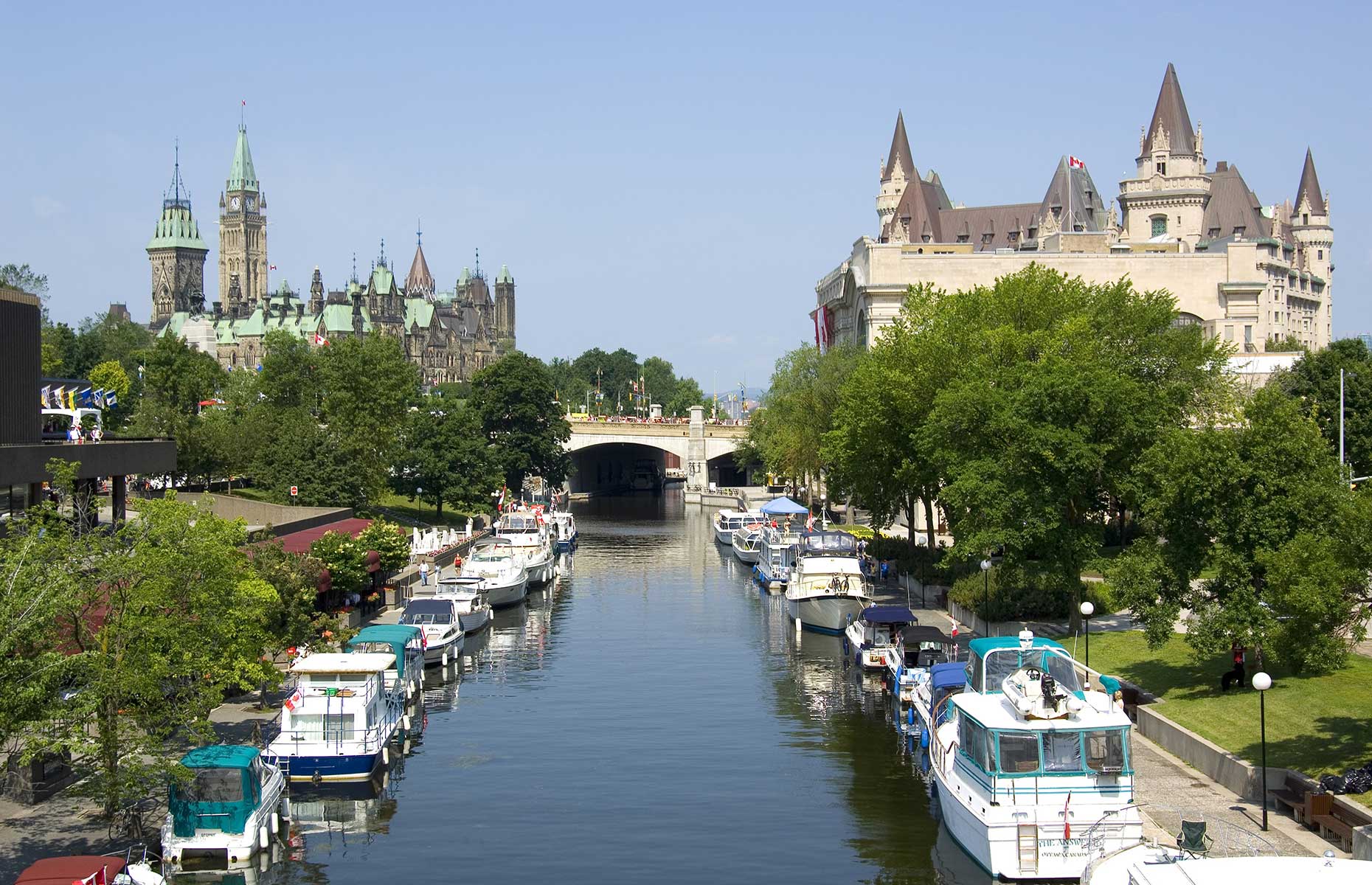 Rideau Canal (Image: Courtesy of Ottawa Tourism)