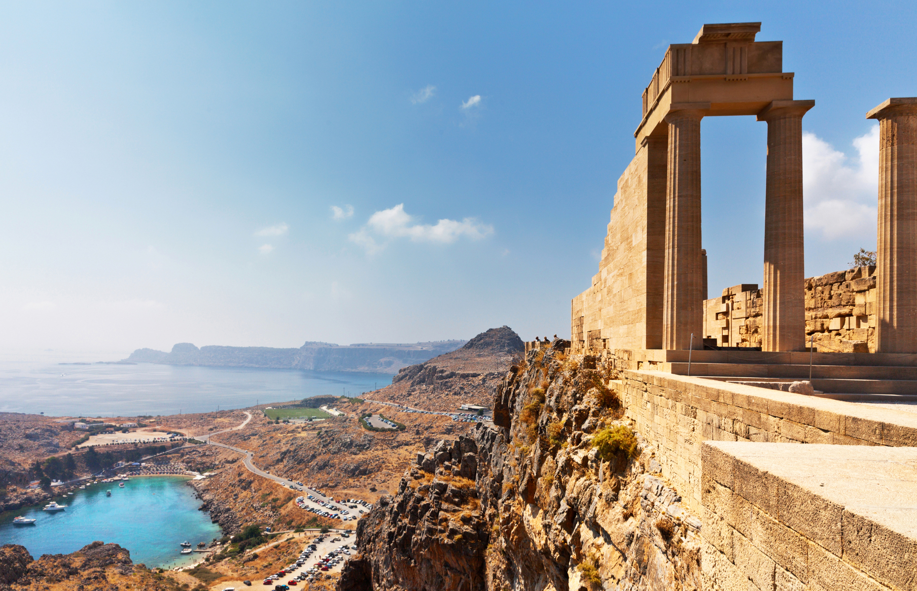 Acropolis in Lindos, Rhodes