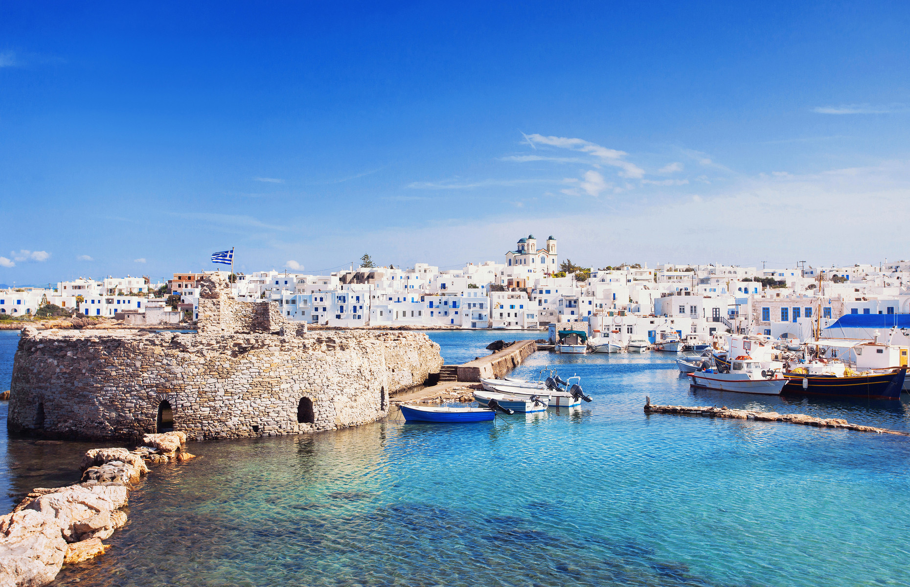 Greek island of Paros