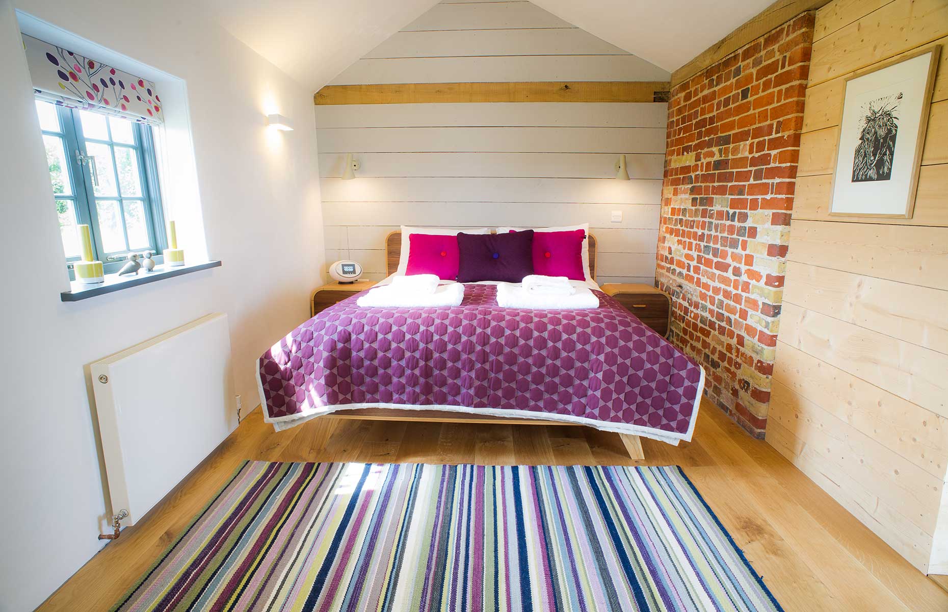 Bedroom in The Seed Store, Peansenhall, Suffolk