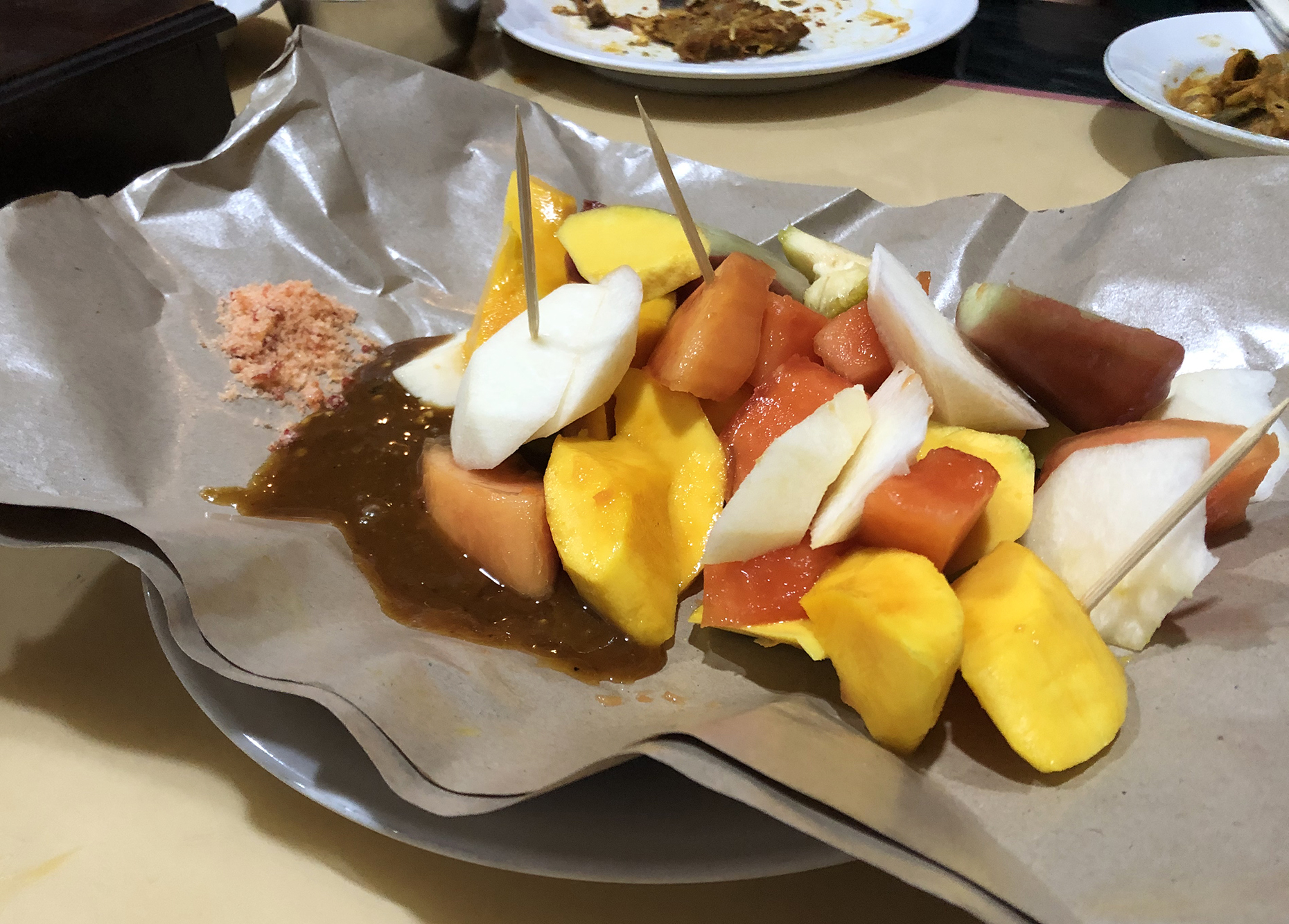 Street food fruit salad (Image: Daisy Meager)