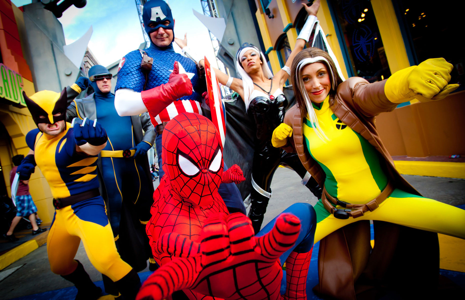 Marvel Island at Universal Studios Florida (Image: Universal Studios/Visit Kissimmee)