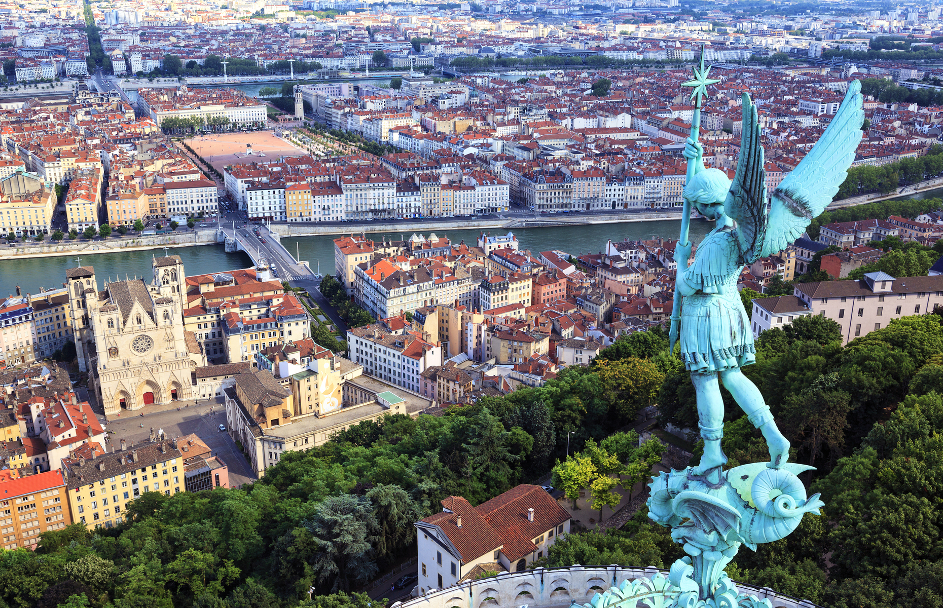 View from Basilica Notre-Dame de Fourvière (Image: prochasson frederic/Shutterstock)