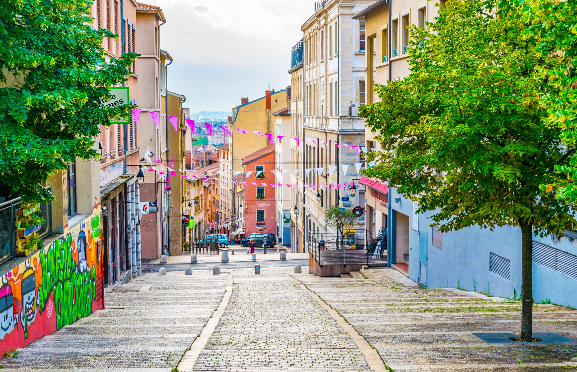 Street in Lyon, France (Image: trabantos/Shutterstock)