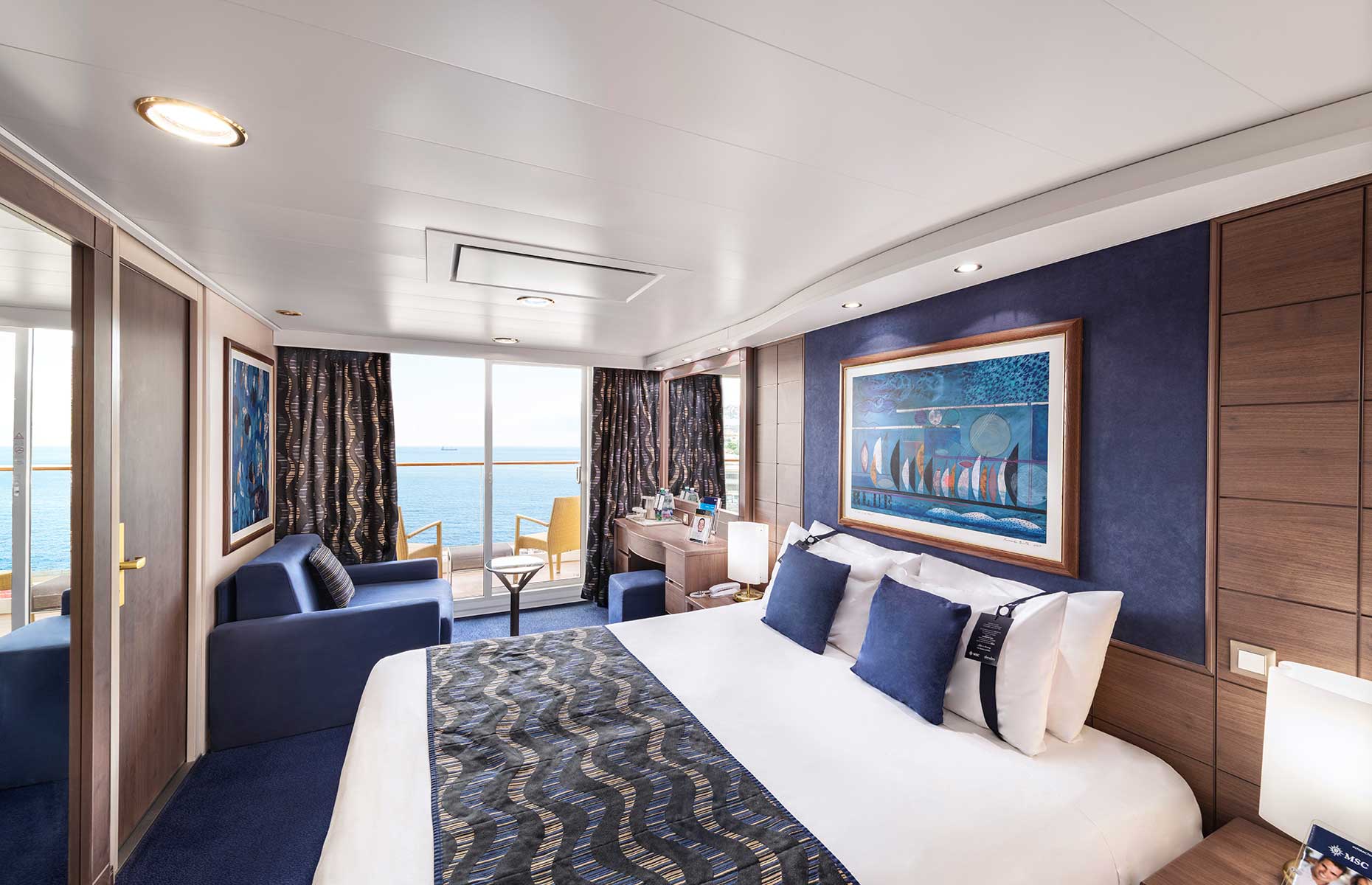 msc cruise family cabins