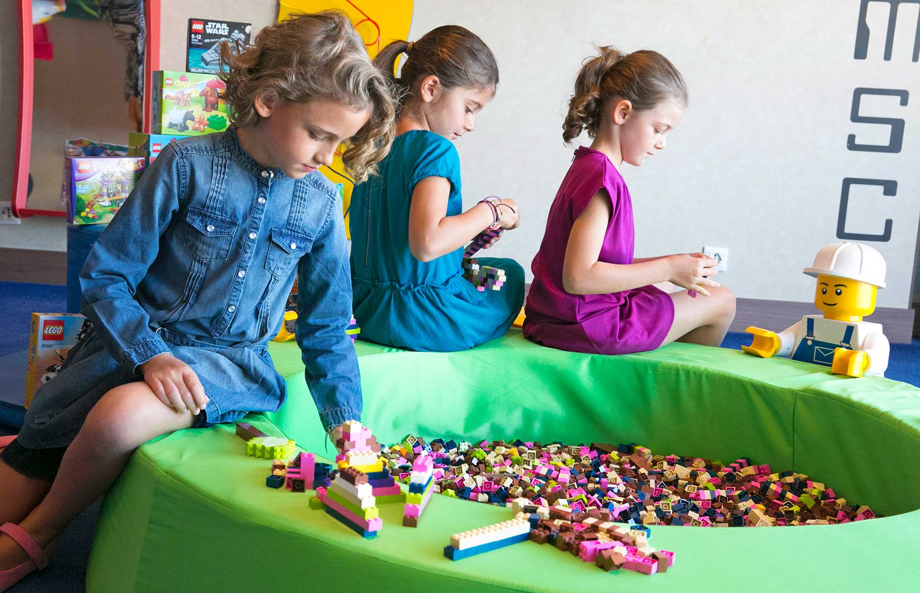 Kids' clubs on MSC Cruises aren't just about painting (Image: Courtesy of MSC)