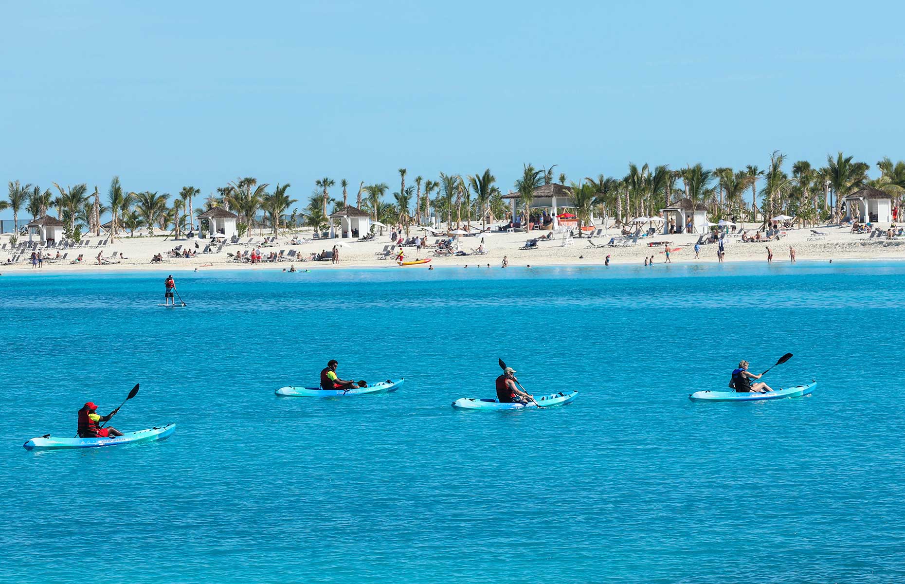 Take a kayak tour with MSC Cruises at Ocean Cay (Image: Courtesy of MSC)