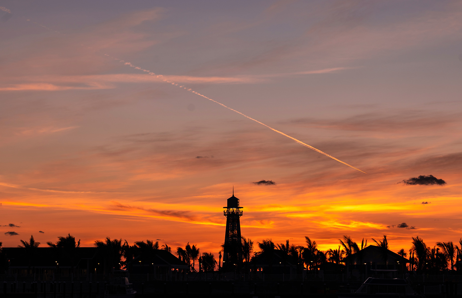 Lighthouse Bar, at sunset, Ocean Cay, MSC Cruises (Image: Courtesy of MSC)