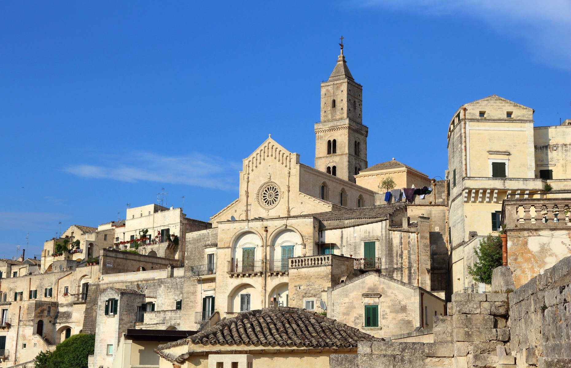 UNESCO listed centre of Matera