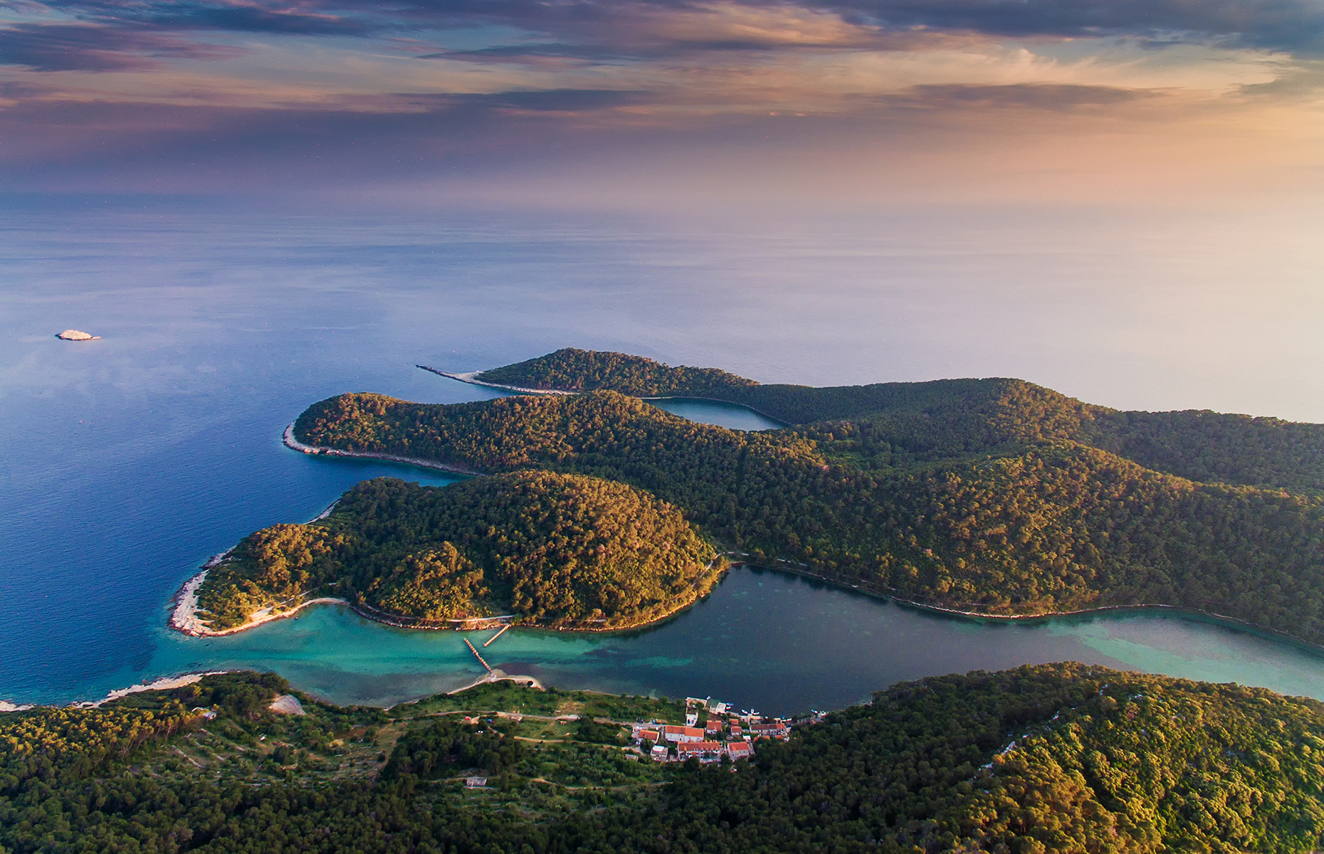 Mljet from above