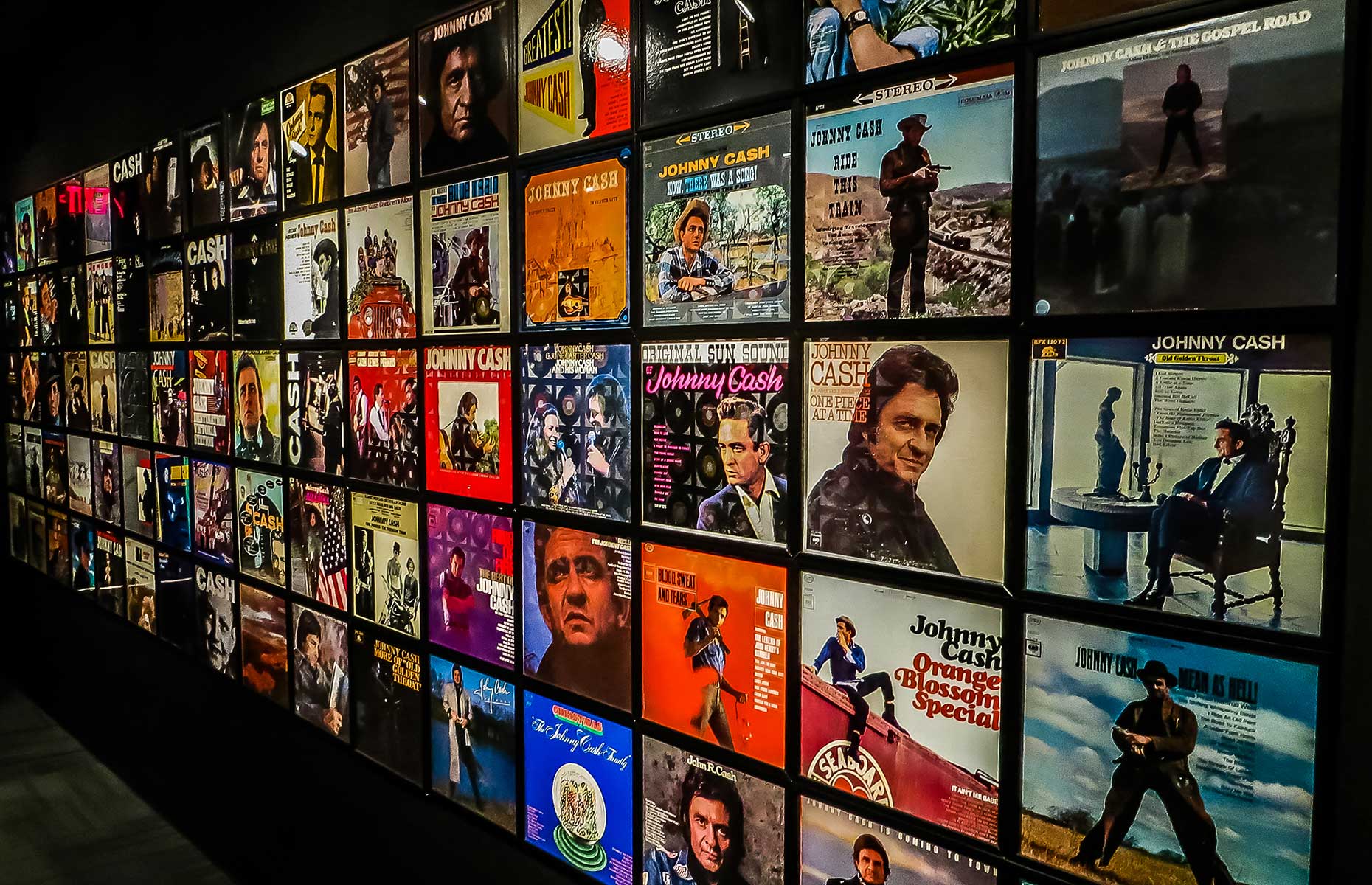 Johnny Cash Museum interior, Nashville