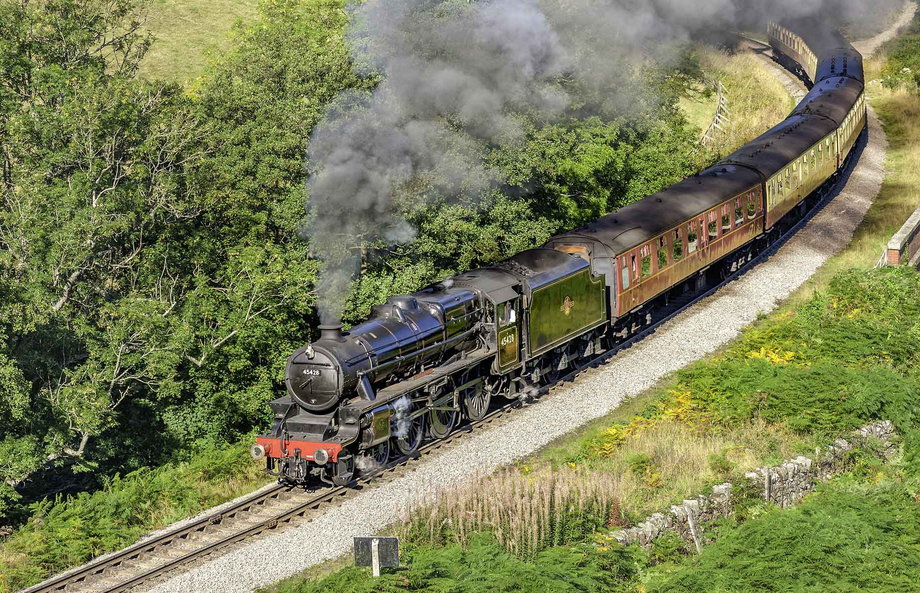 North York National Park Vintage Steam train