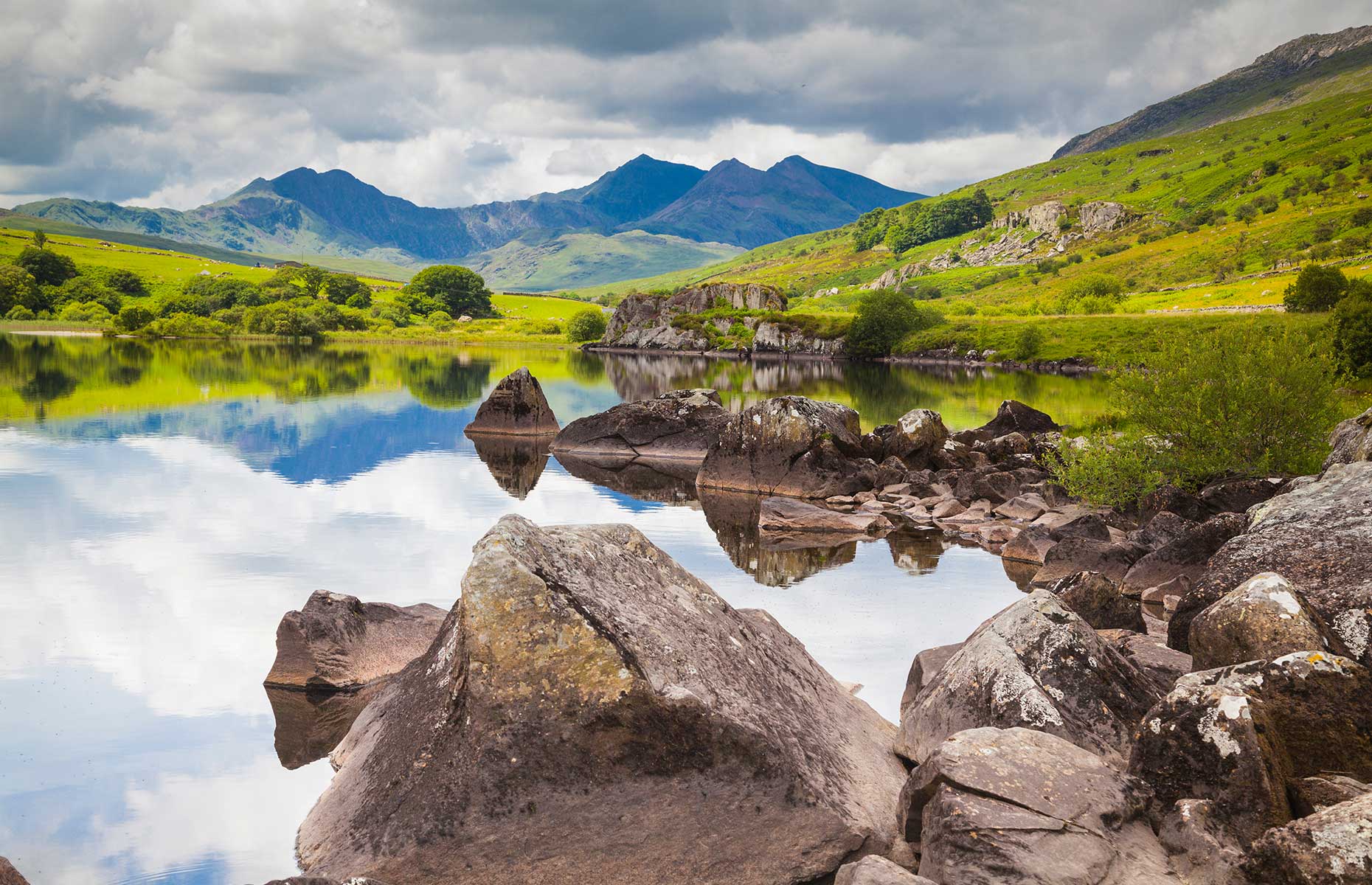 View towards Mount Snowdon, Wales (Image: Hartmut Albert/Shutterstock)