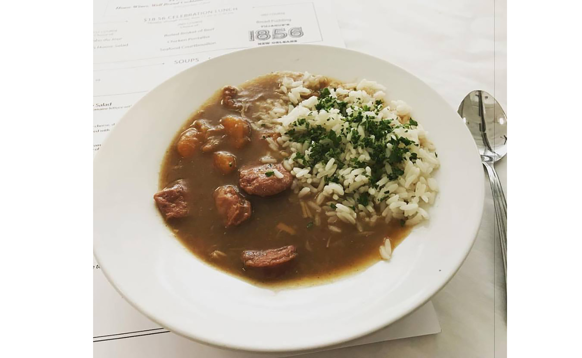 Gumbo at Tujague's
