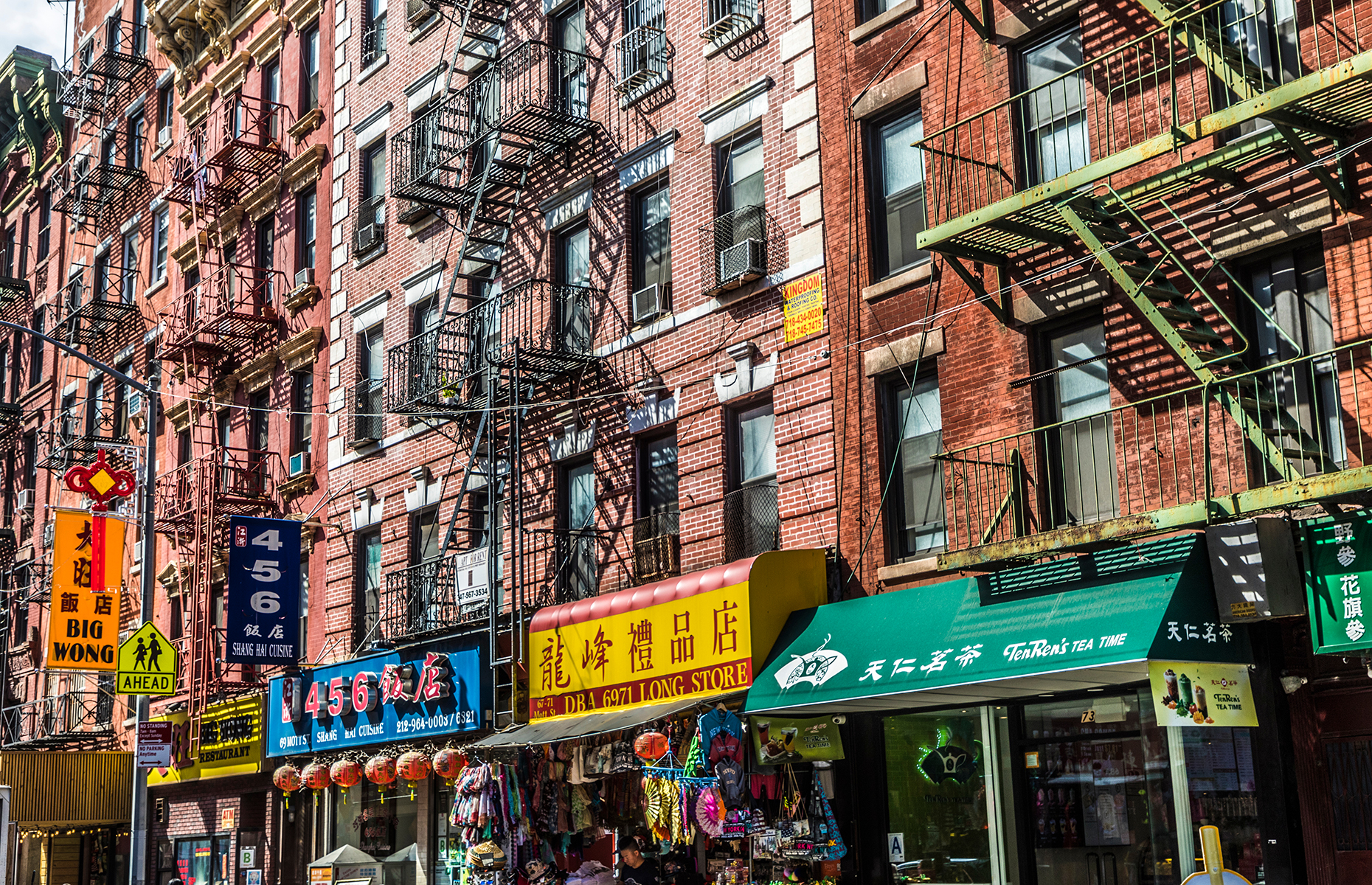 China Town in New York