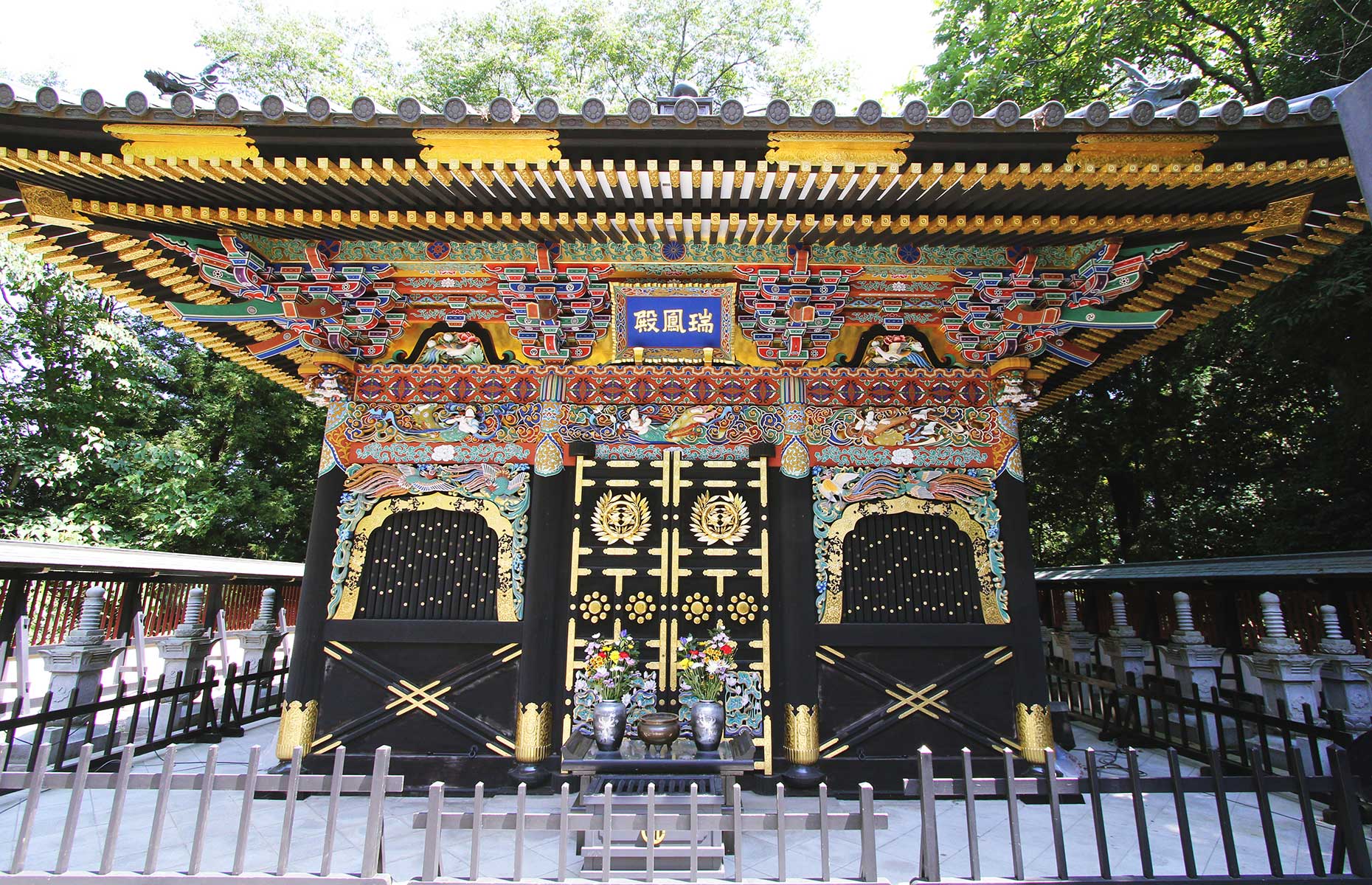 Date Masamune's mausoleum is dripping with gold