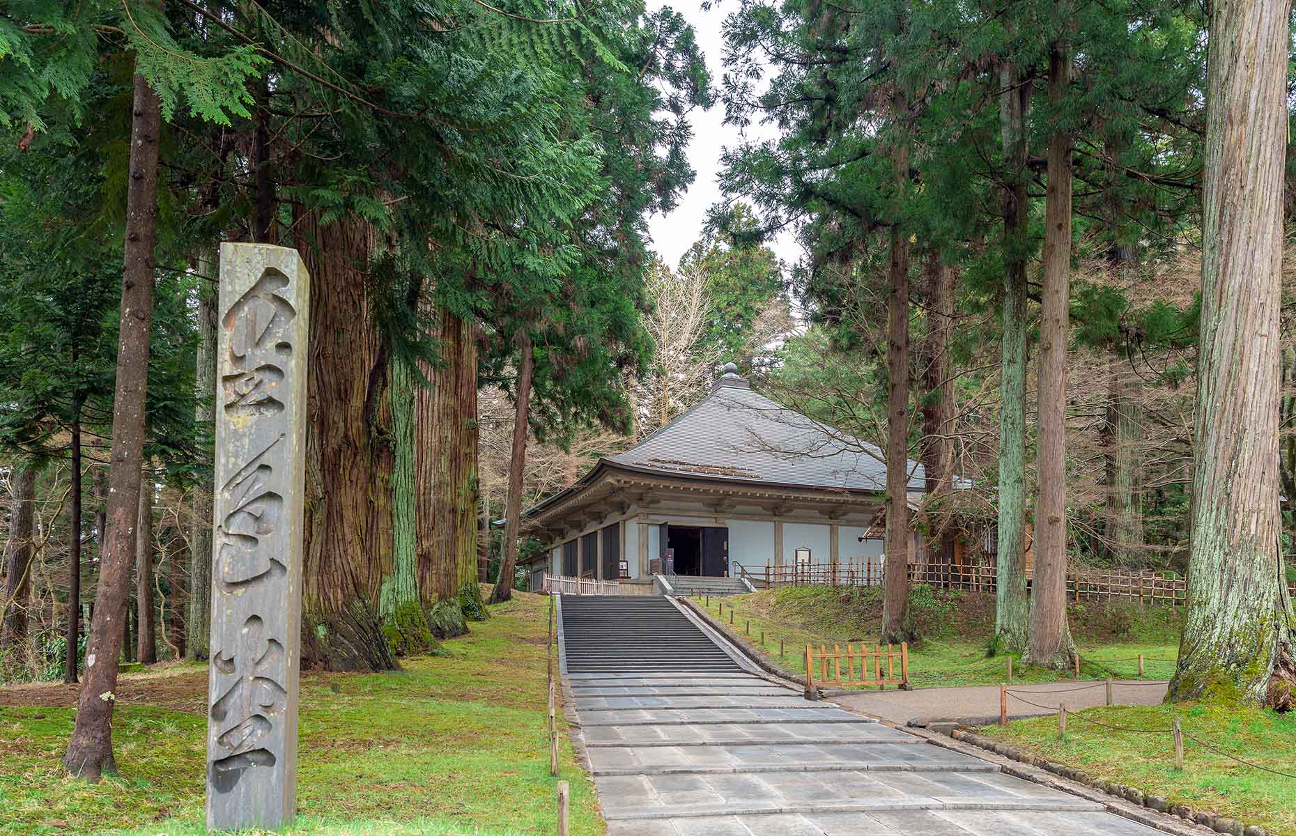 Konjiki-do temple in Japan