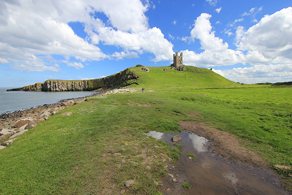 Dunstaburgh Castle, Northumberland, England