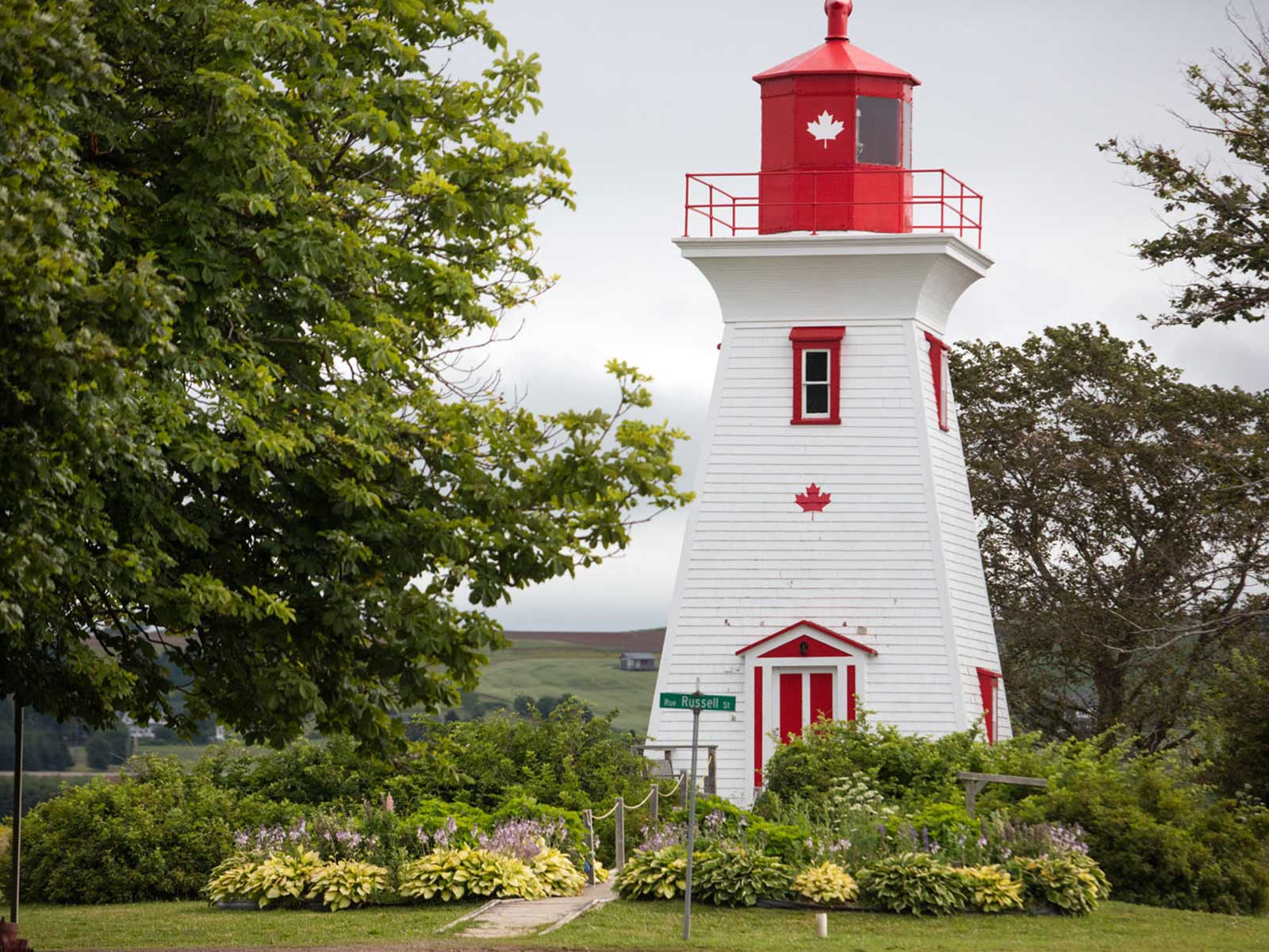 The lighthouse at Victoria-by-the-Sea, on the south-west coast of Prince Edward Island