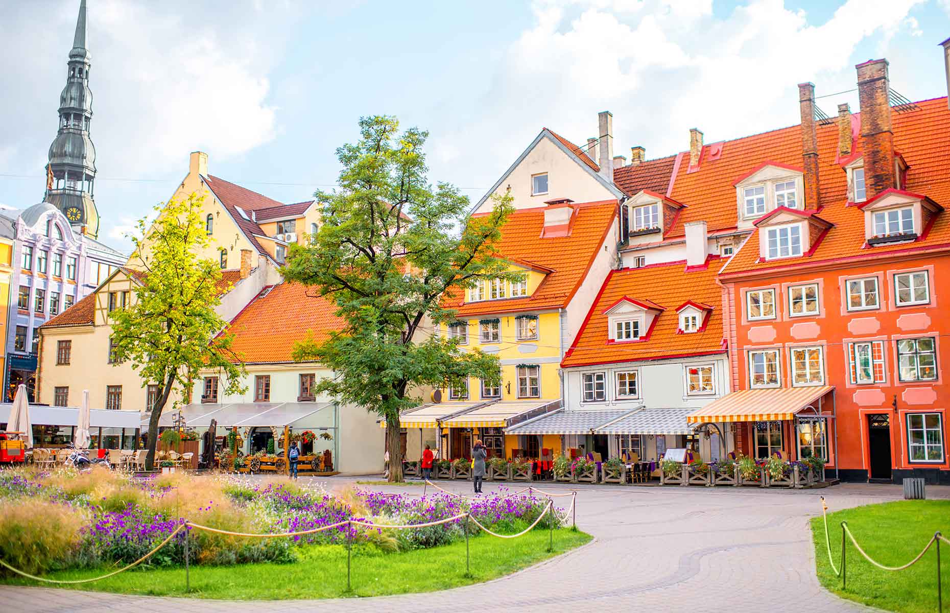 Livu square, Riga, Latvia (Image: RossHelen/Shutterstock)