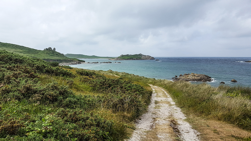 St Martin's coastline