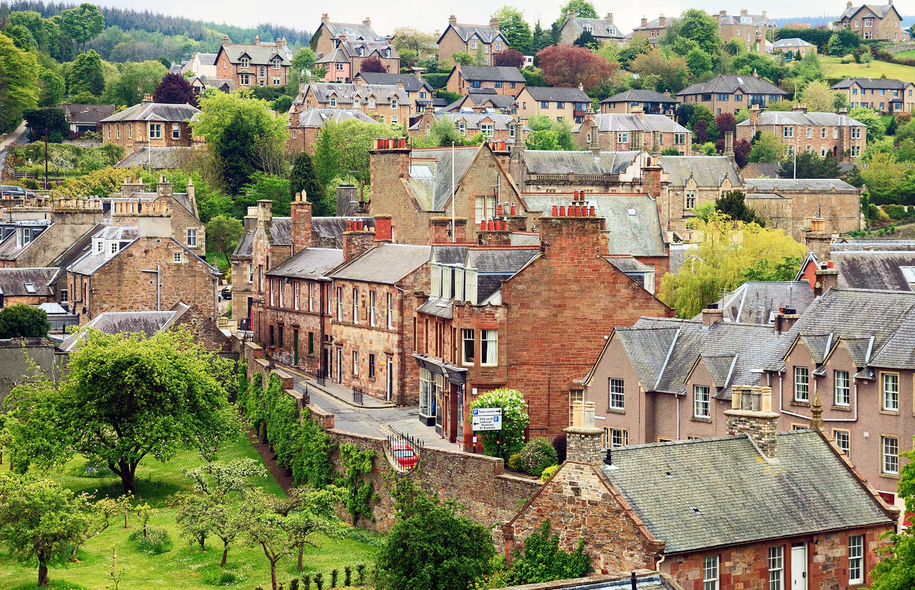 Melrose, Scotland (Image: Nella/Shutterstock)