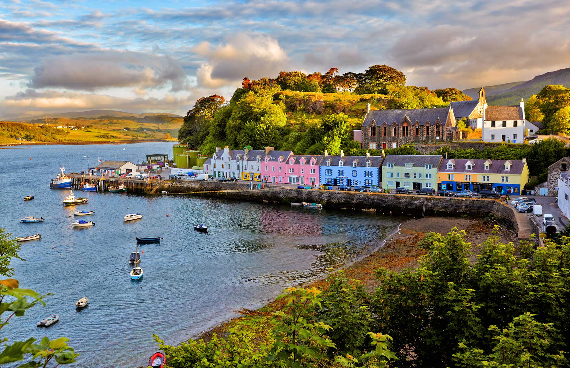 Portree, Isle of Skye, Scotland (Images: Nataliya Hora/Shutterstock)