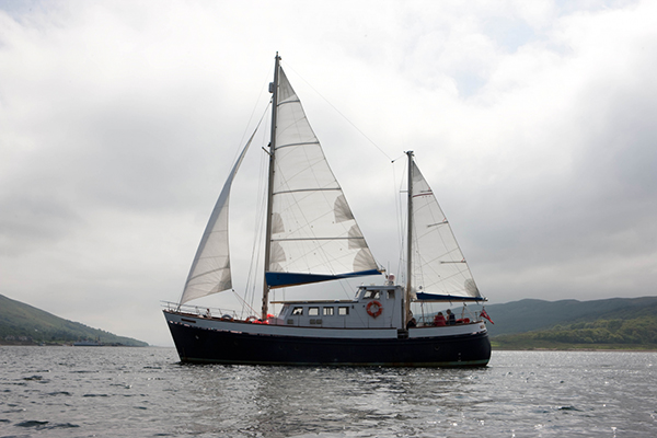 St Hilda cruise ship, Scotland