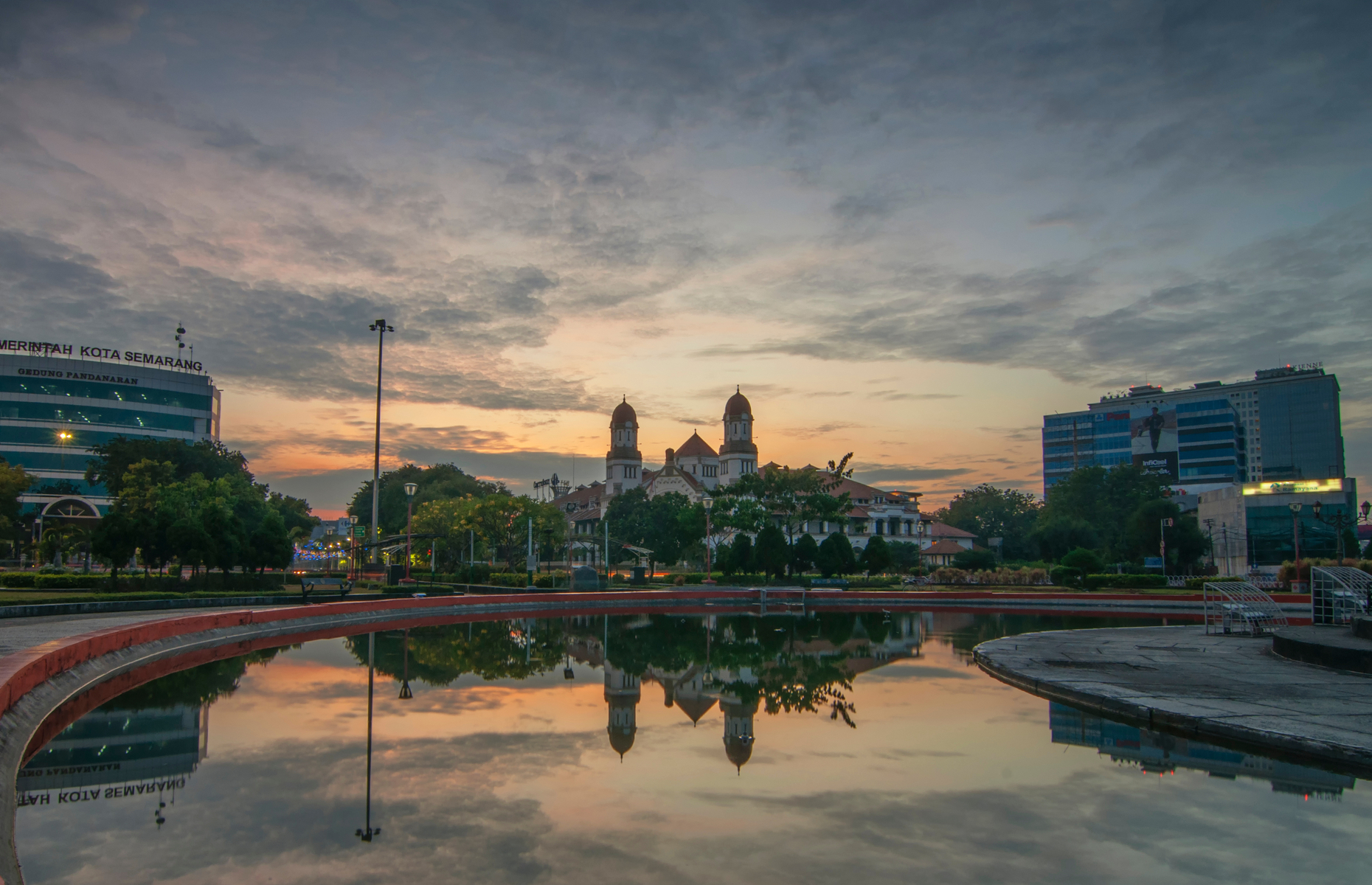 Lawang Sewu in Semarang at sunset (Image: fredyngahu/Shutterstock)