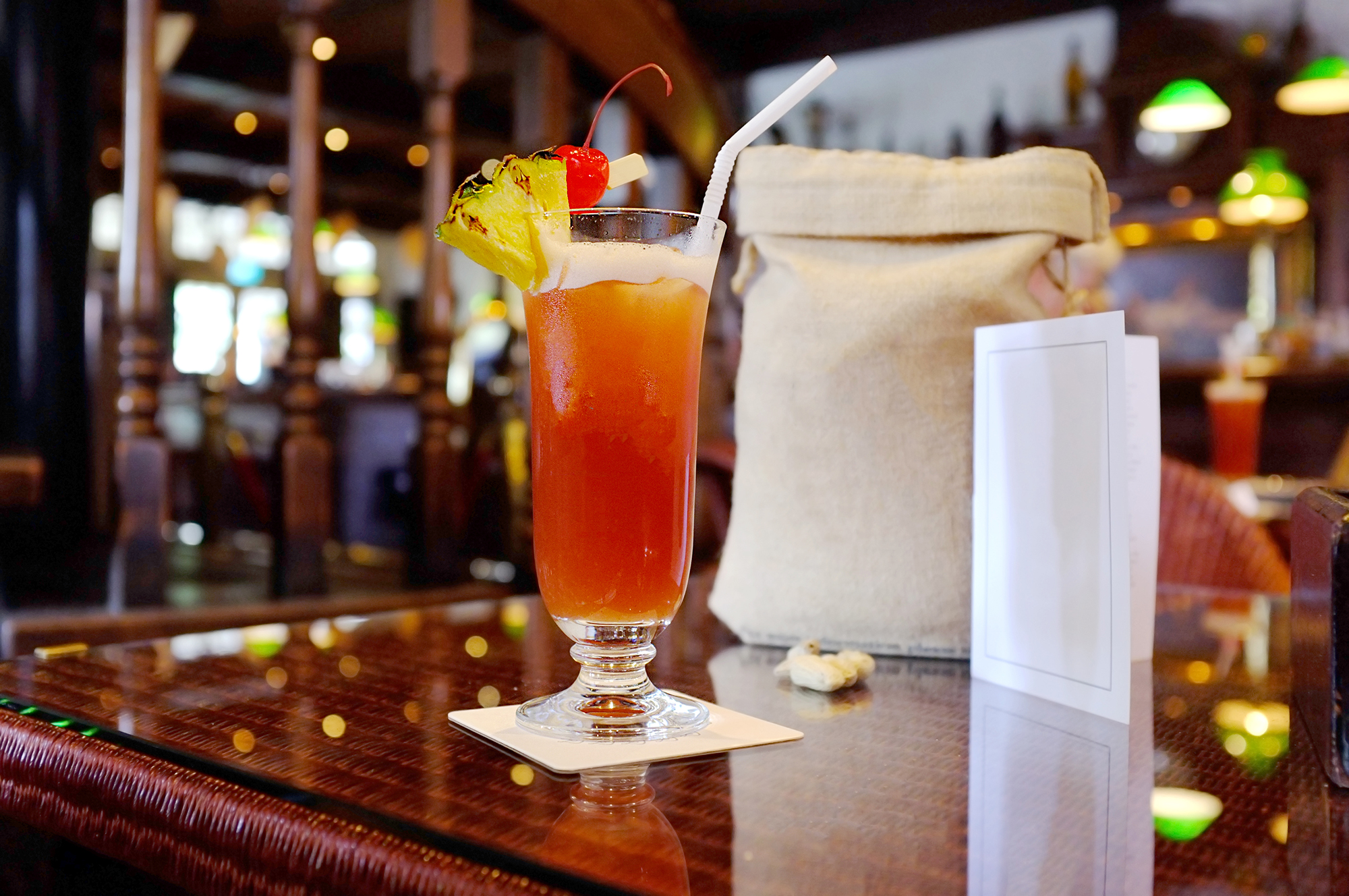 Singapore sling cocktail