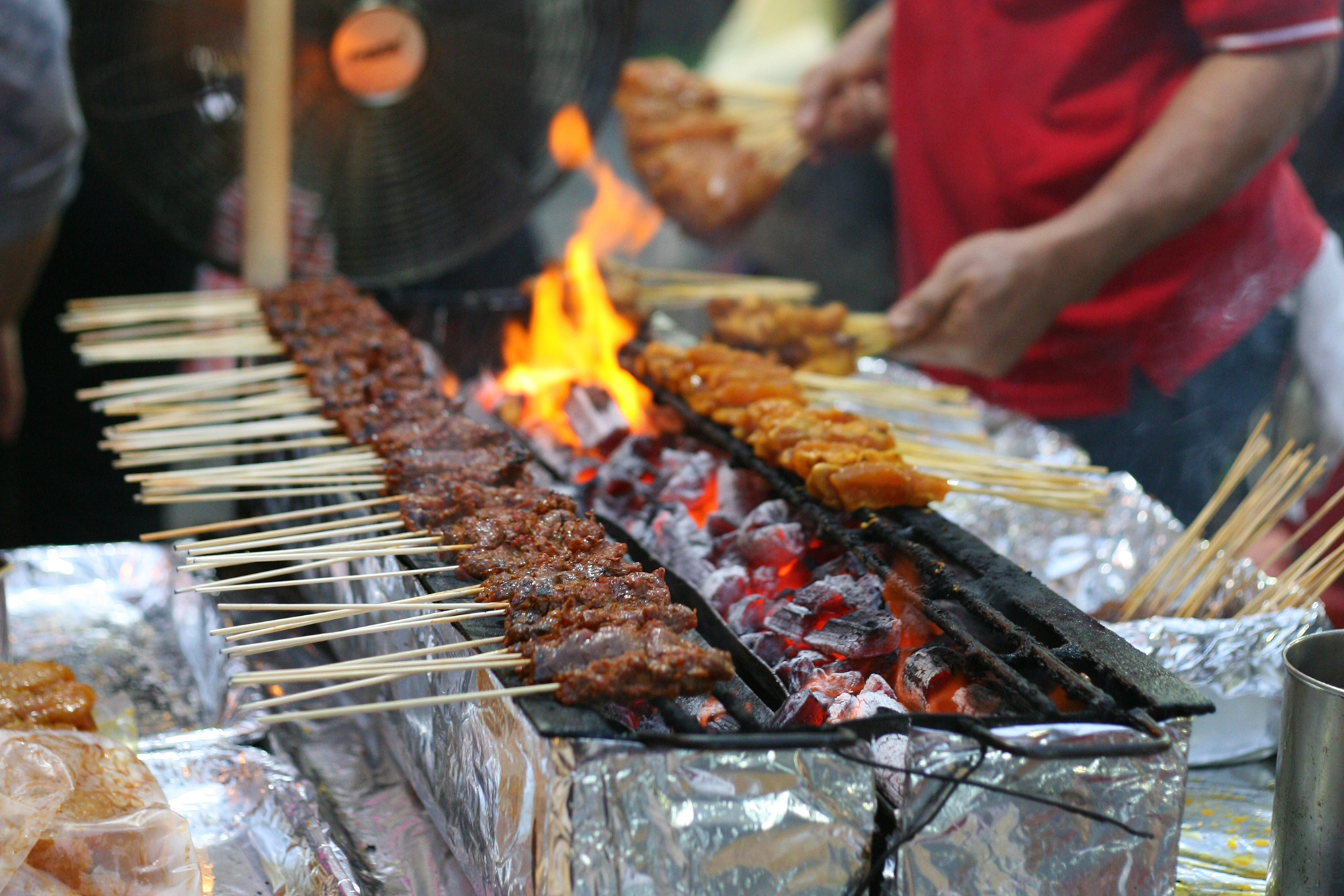 Street food in Singapore