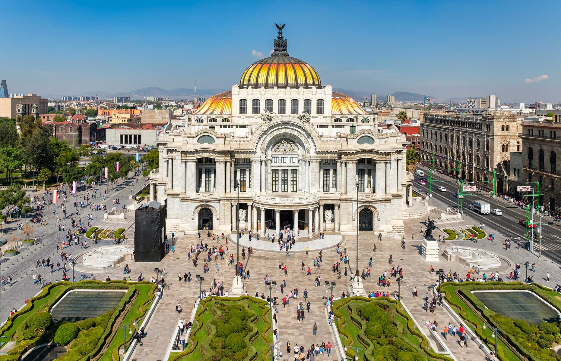 Palacio de Bellas Artes or Palace of Fine Arts, Mexico City