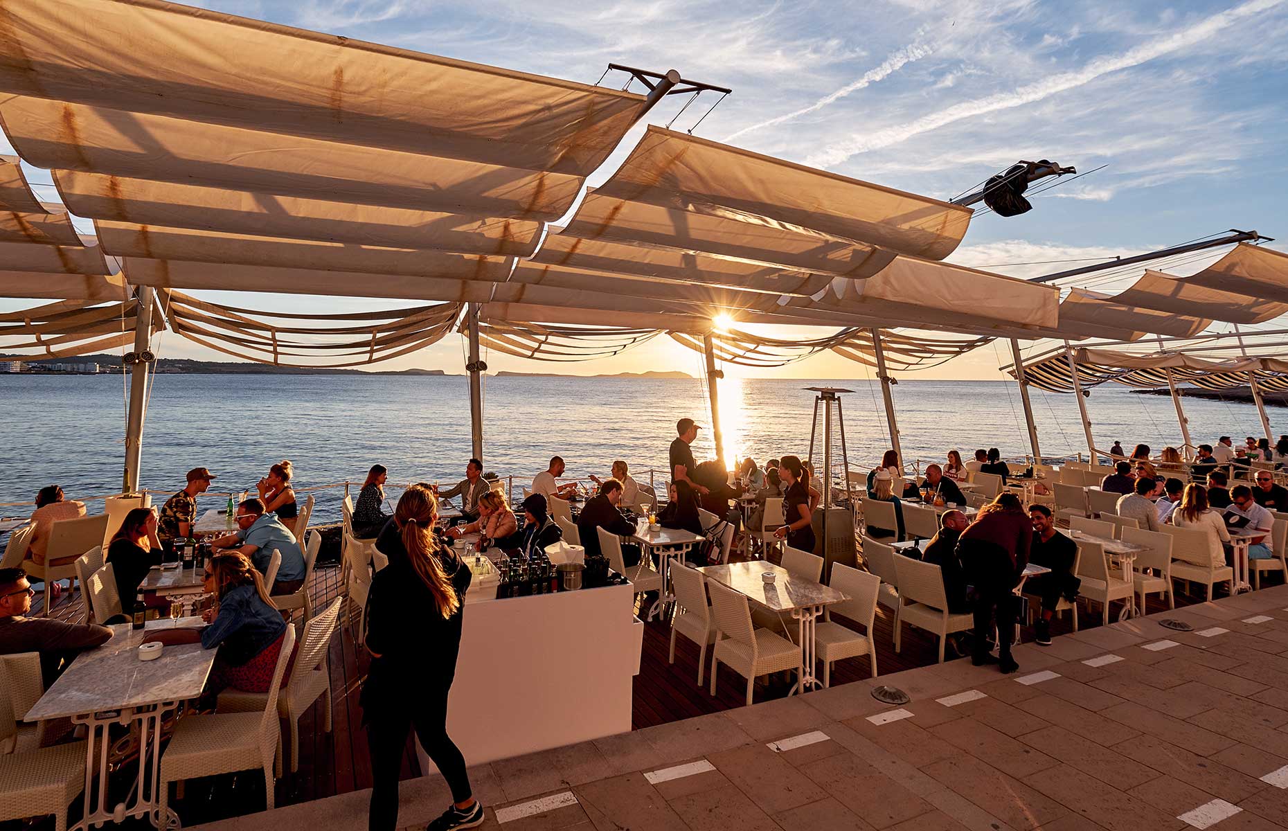 Bar in Ibiza, Spain