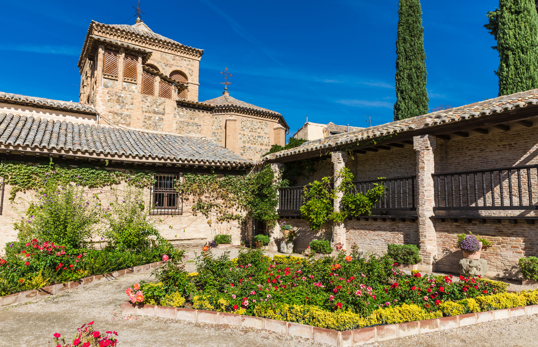 El Greco museum courtyard