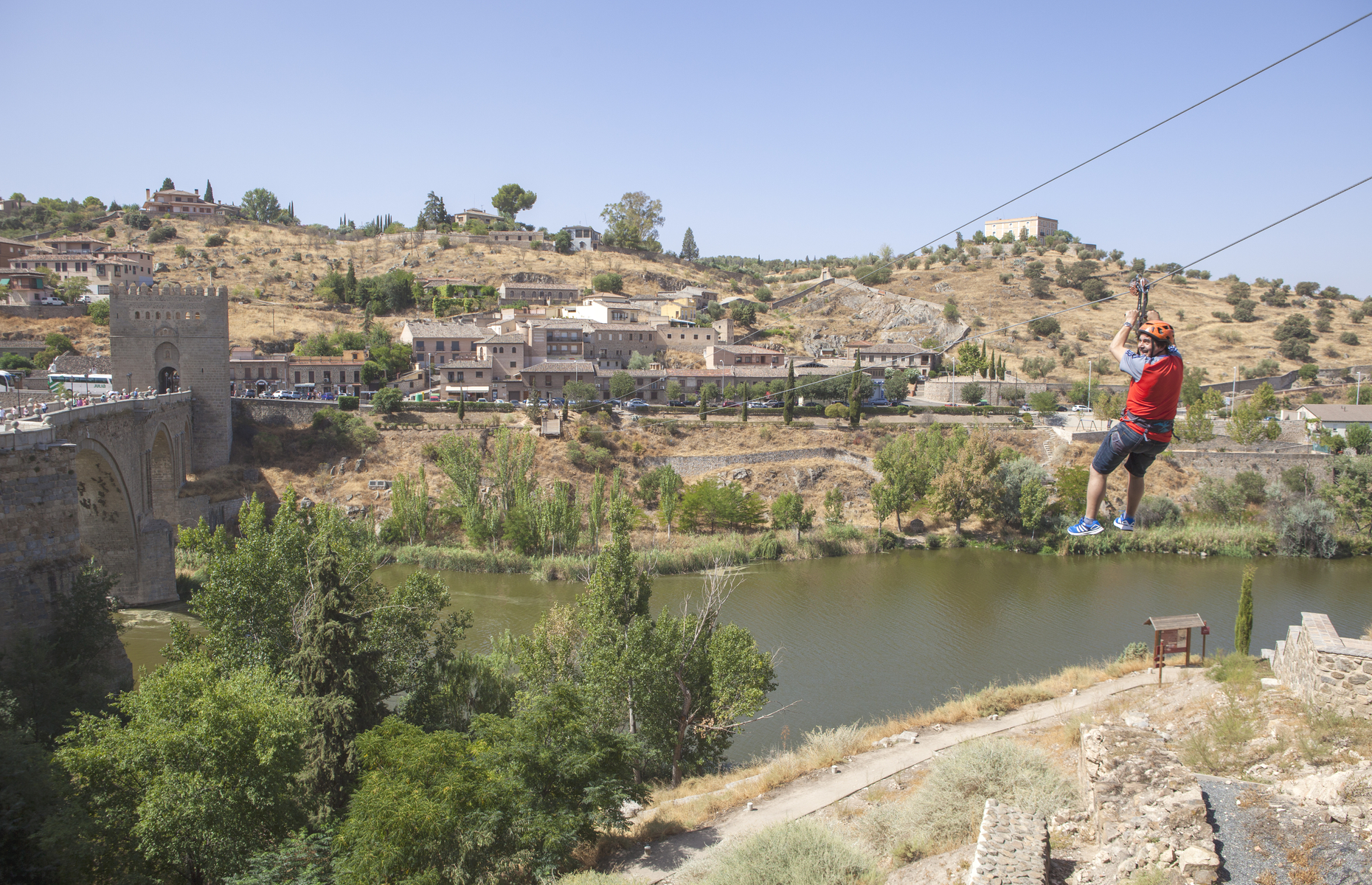 Toledo zipline