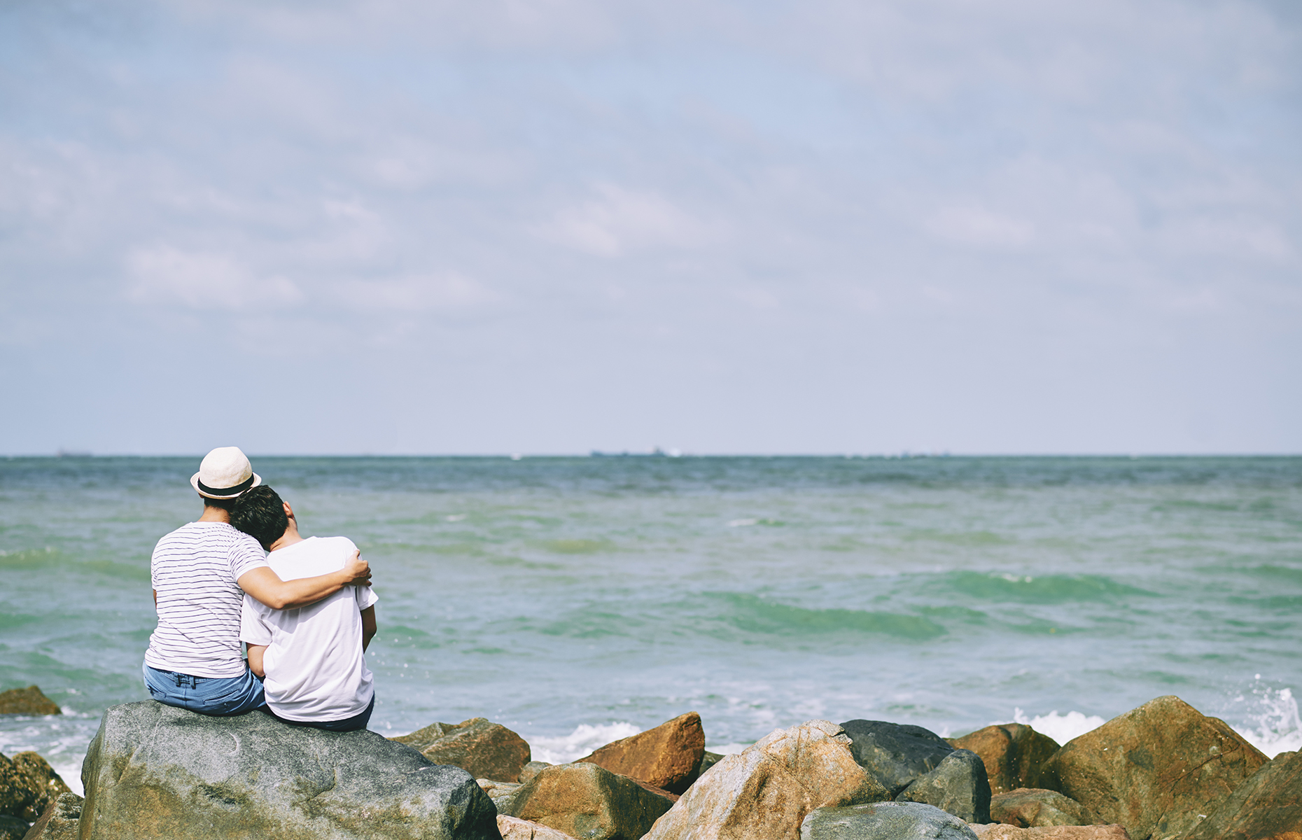 Couple on vacation