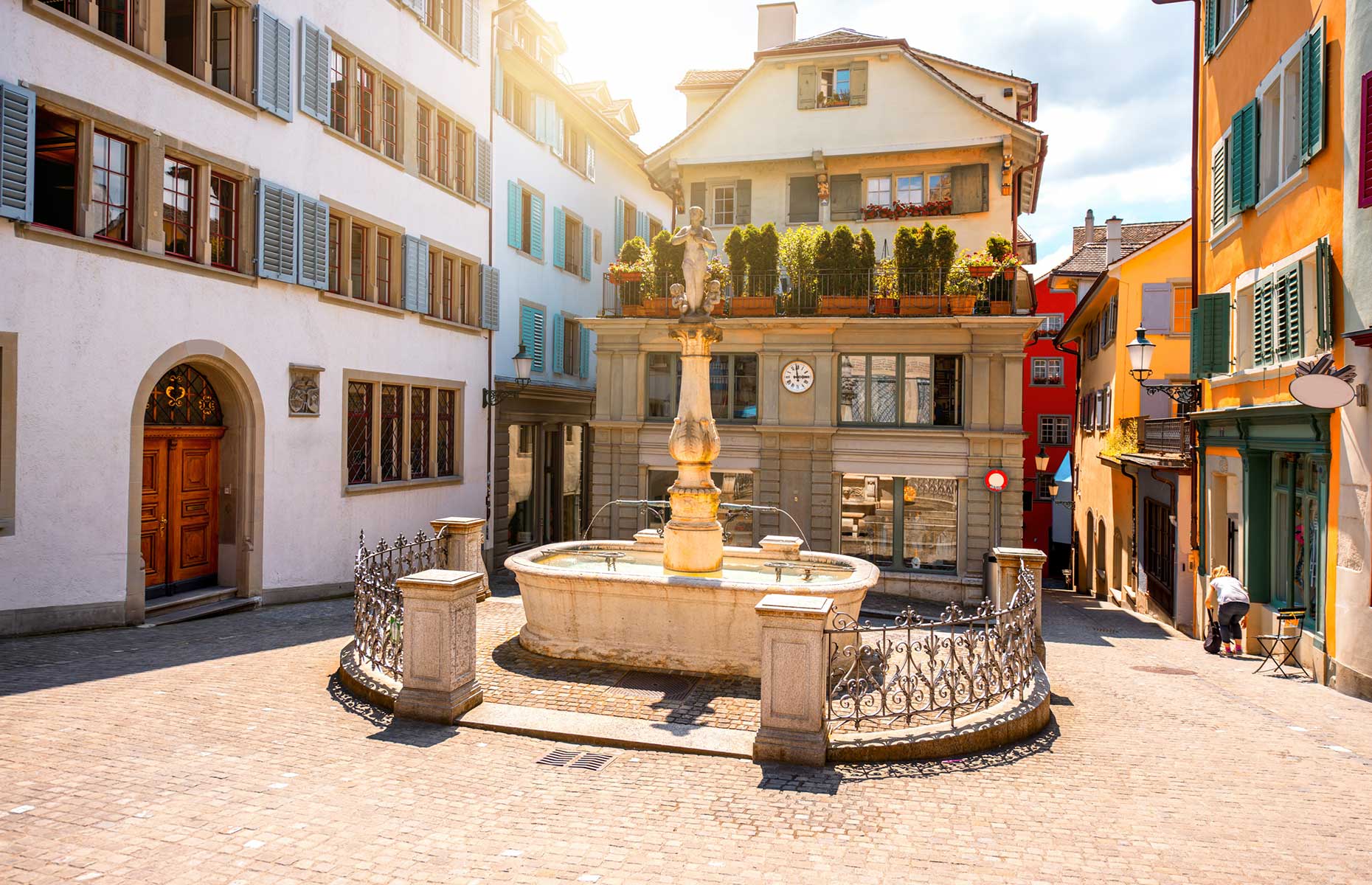 Zurich's old town