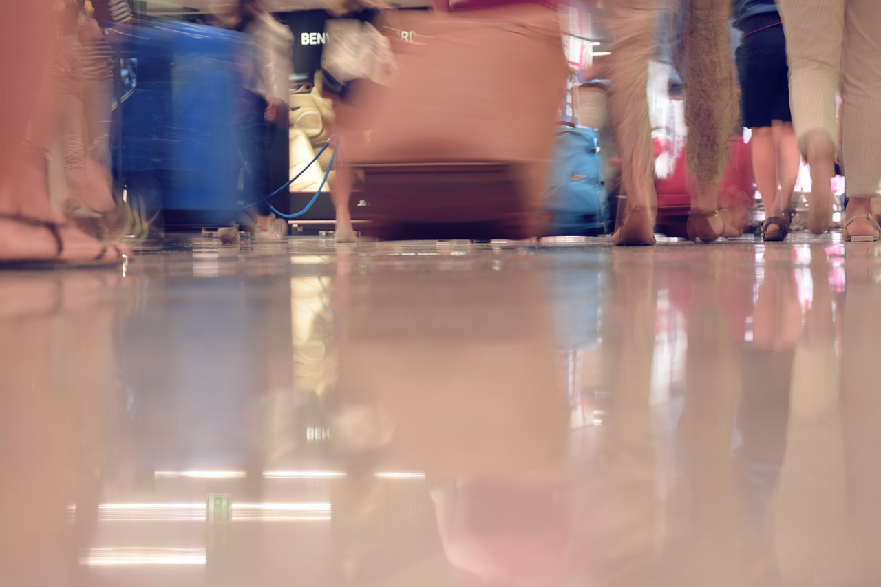 Luggage at the airport