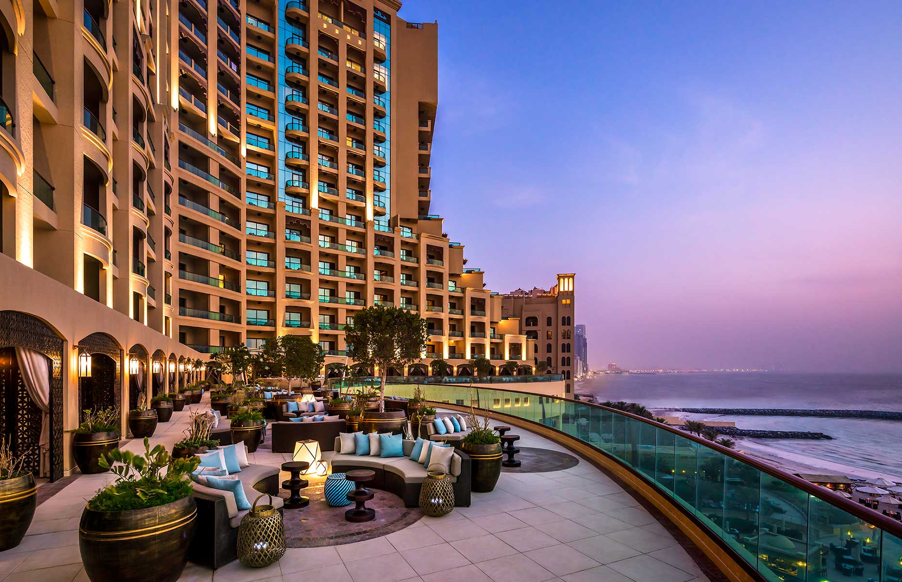 Exterior of the Fairmont Hotel, Ajman