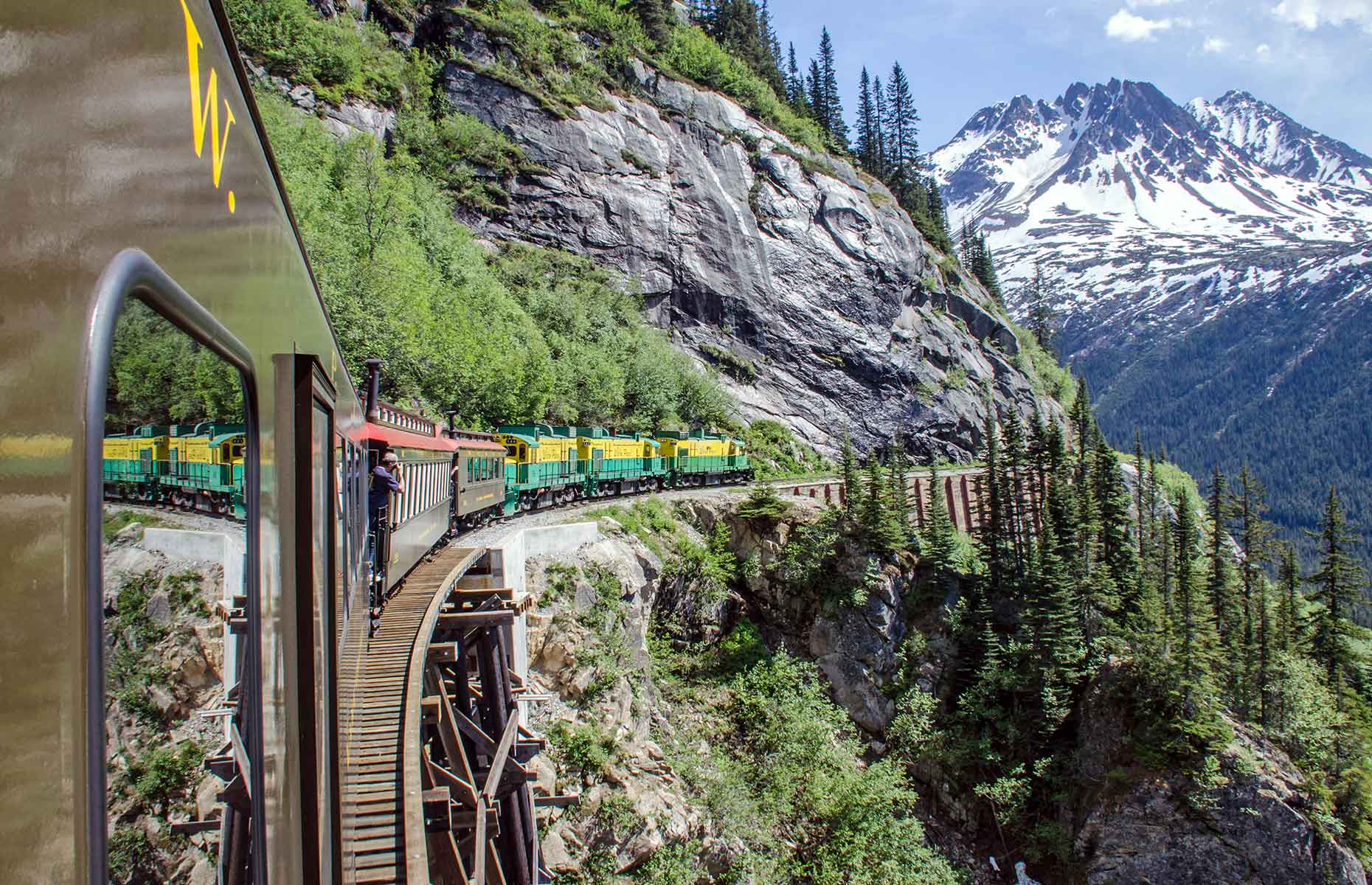 White Pass and Yukon Route Railroad (Image: Rocky Grimes/Shutterstock)