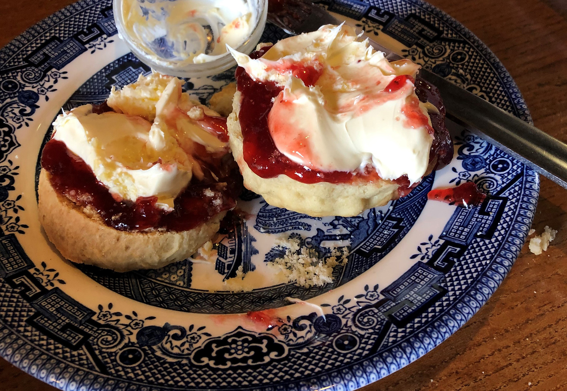 Scones at Belinda's Tea Rooms