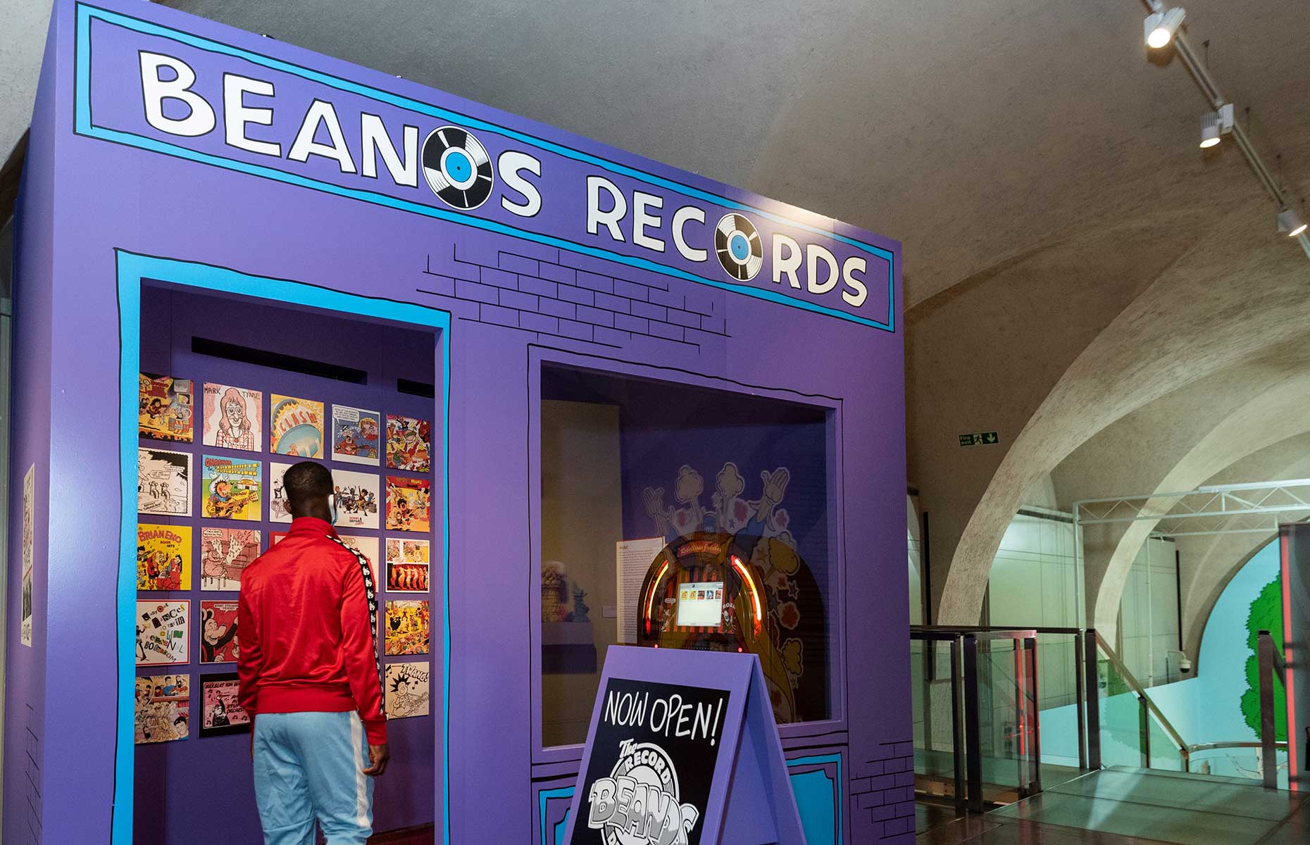 Beano Records at Beano: The Art of Breaking Rules (Image: Stephen Chung for Somerset House)