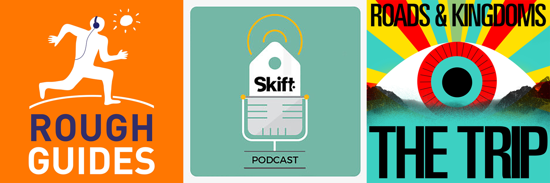 Rough Guides, Skift and The Trip podcasts