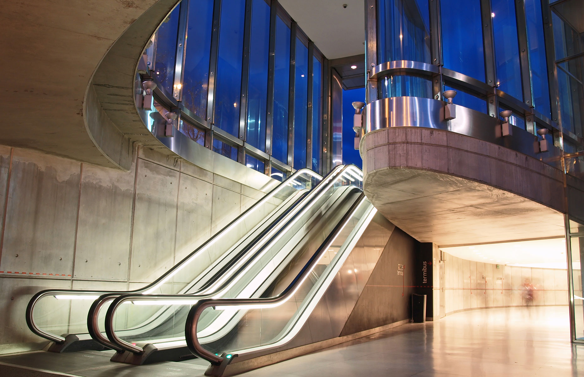 Bilbao's Norman Foster-designed subway (Image: Jarno Gonzalez Zarraonandia/Shutterstock)